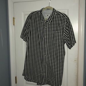 On The Byas Checkered Button Down (New)